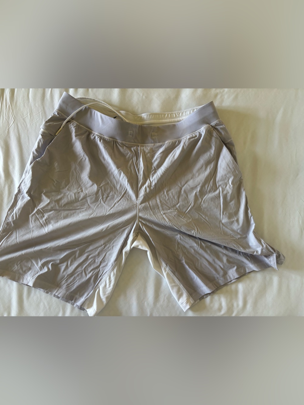 Men's Lightweight Casual Shorts - Light Gray
